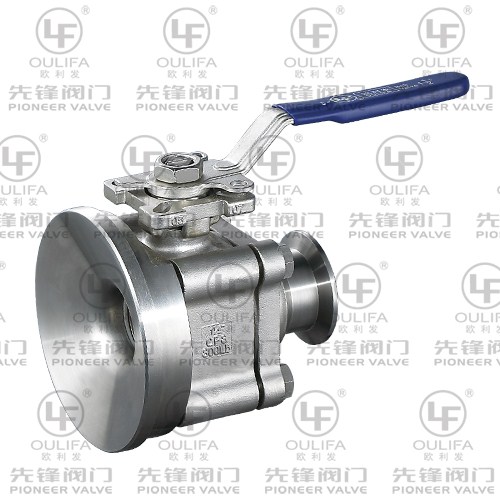 卡箍罐底球阀 PGQ81F-16P